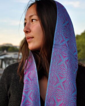 T’IKAY SILK SCARF